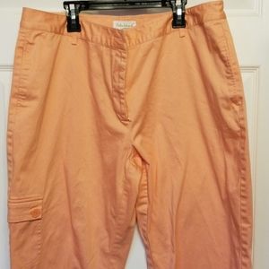 Palm Island Peach Color Capri